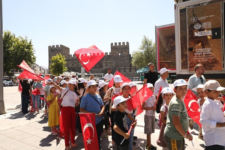 KAYMEK minikleri Çanakkale ruhunu yaşattı -