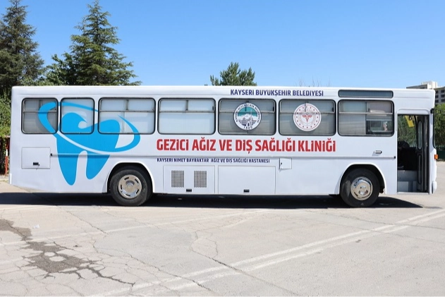 Kayseri Büyükşehir'den gezici ağız sağlığı hizmeti -