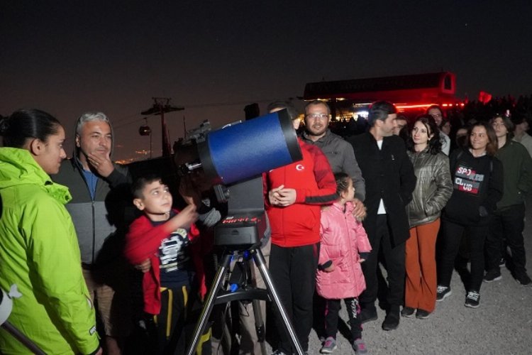 Kayseri Erciyes'te meteor şöleni -