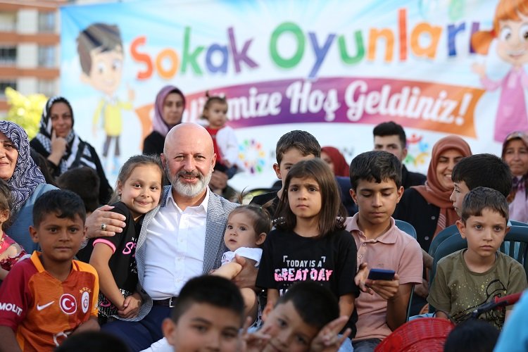 Kayseri Kocasinan sokaklarında şenlik var -