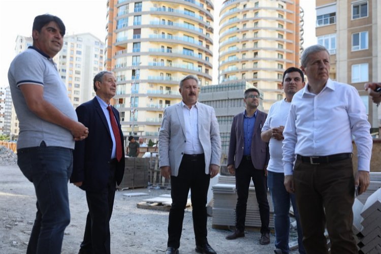 Kayseri Melikgazi'de Gültepe Külliyesi'nde sona doğru -