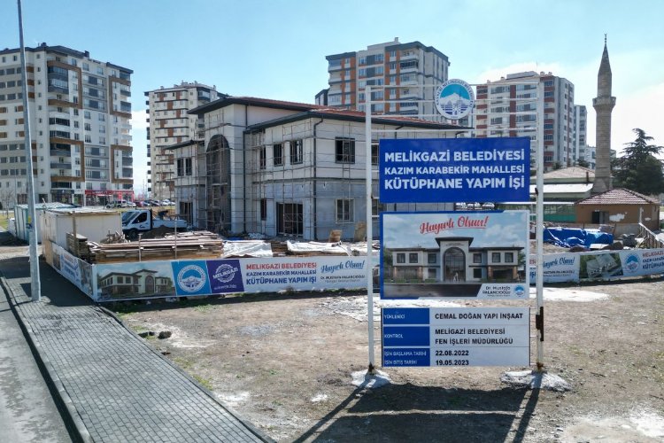 Kayseri Melikgazi'den yeni kütüphane -