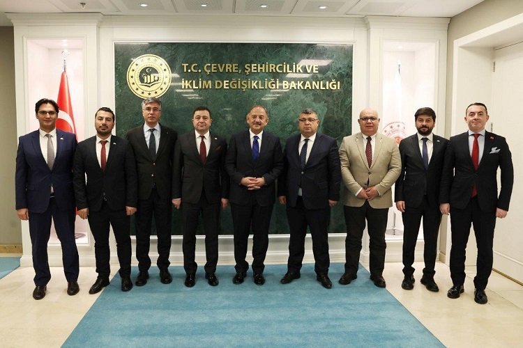 Kayseri OSB'den Bakan Özhaseki'ye ziyaret -