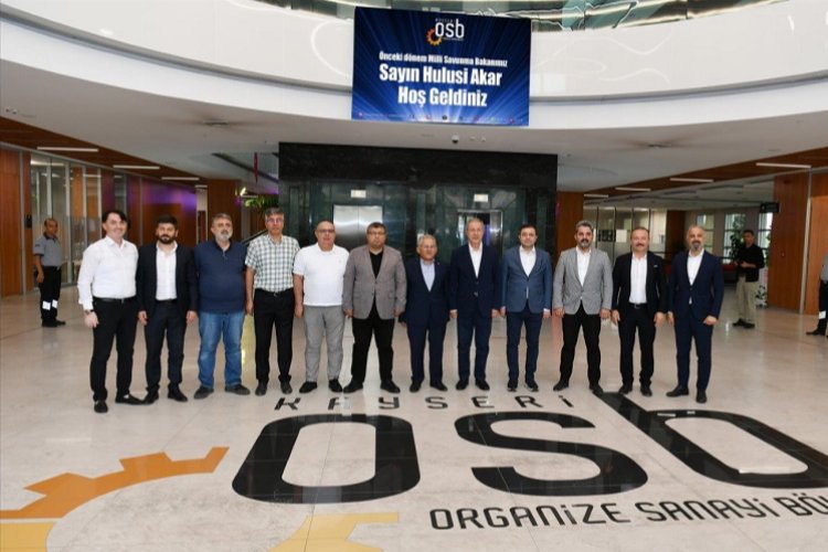 Kayseri OSB Hulusi Akar'ı ağırladı -