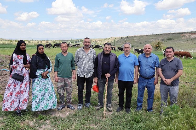 Kayseri Talas Belediyesi üreticiye örnek -