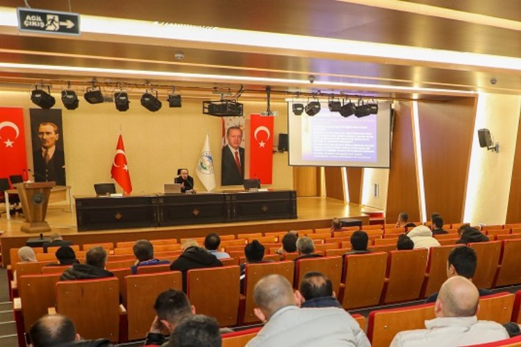 Kayseri Talas personeline iş güvenliği eğitimi -