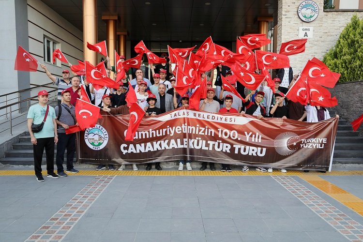 Kayseri Talas'tan 100'ncü yıl onuruna gezi -