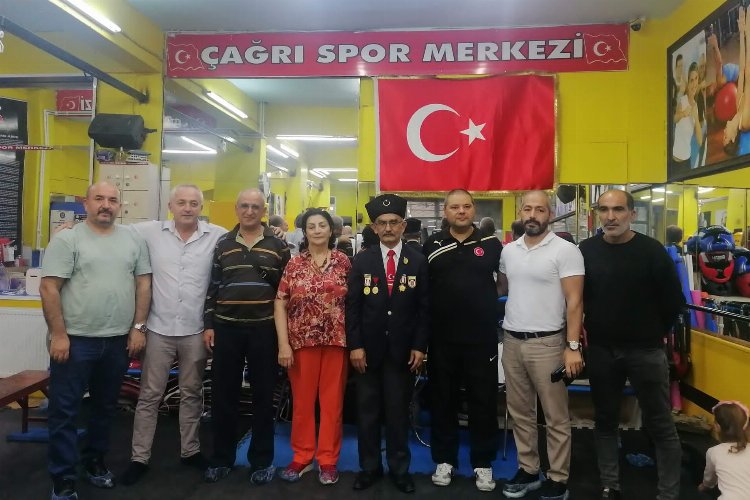 Kıbrıs Gazisi genç sporcularla buluştu -