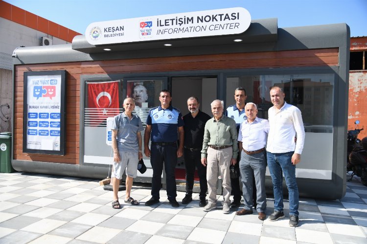 Keşan Belediyesi hizmet noktası Yeni Mahalle’de faaliyete başladı -