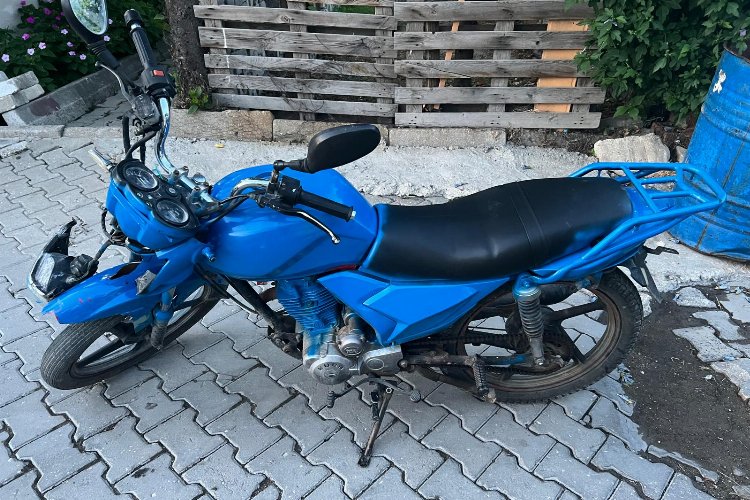 Keşan'da çalıntı motosiklet yakalandı: 1 gözaltı -