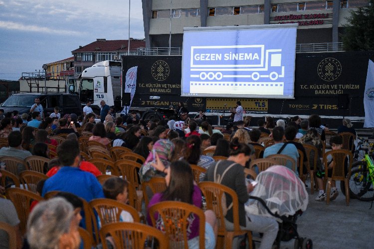 Keşan'da 'Gezen Sinema' etkinlikleri -