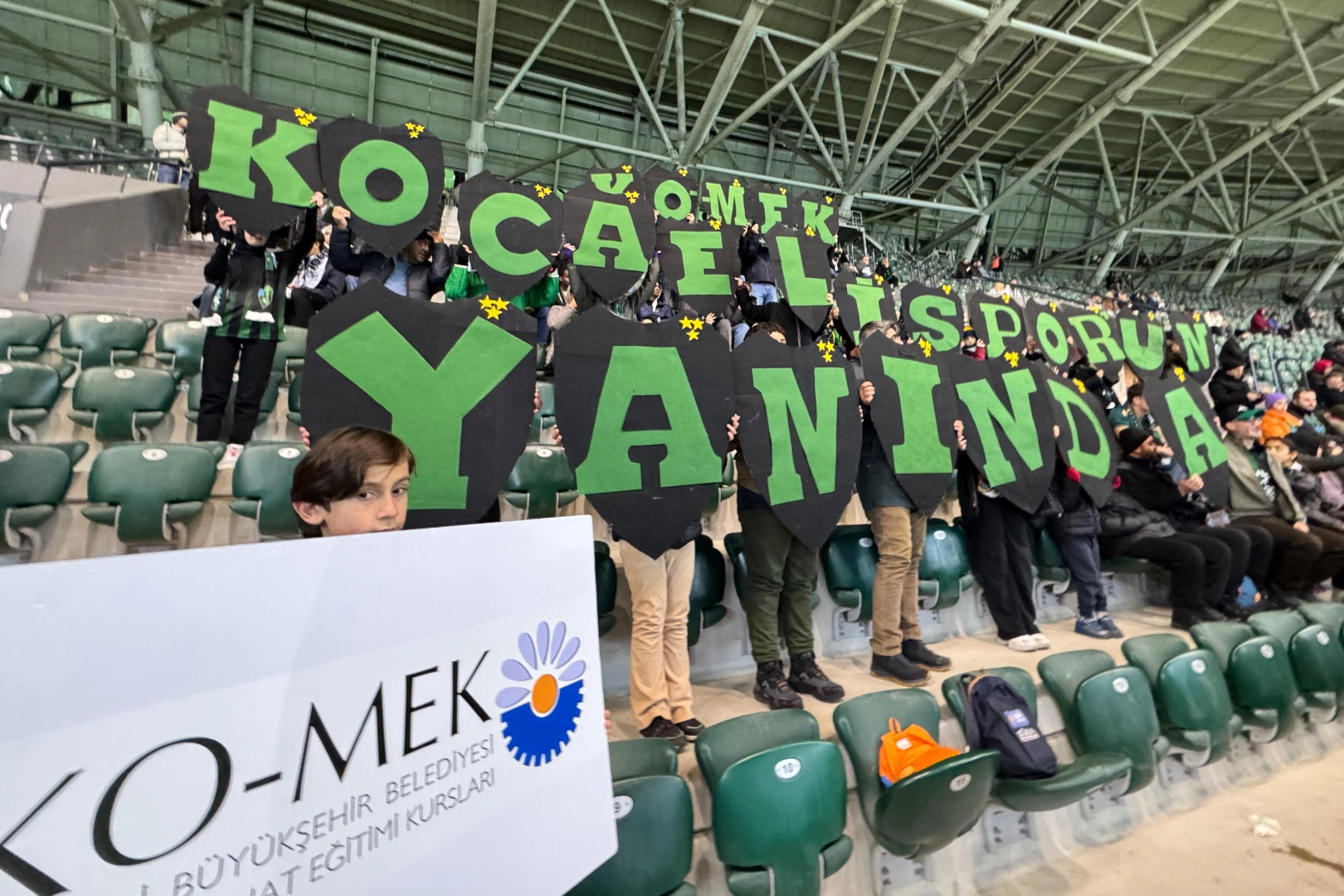 KO-MEK Kocaelispor'un yanında -