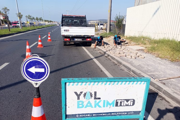 Kocaeli'de 'Yol Timi' dur durak bilmiyor -