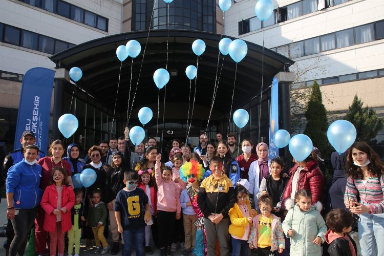 Kocaeli'den umudun balonları gökyüzünde -