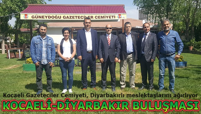 KOCAELİ GAZETECİLER CEMİYETİ DİYARBAKIR GAZETECİLER CEMİYETİNİ AĞIRLIYOR