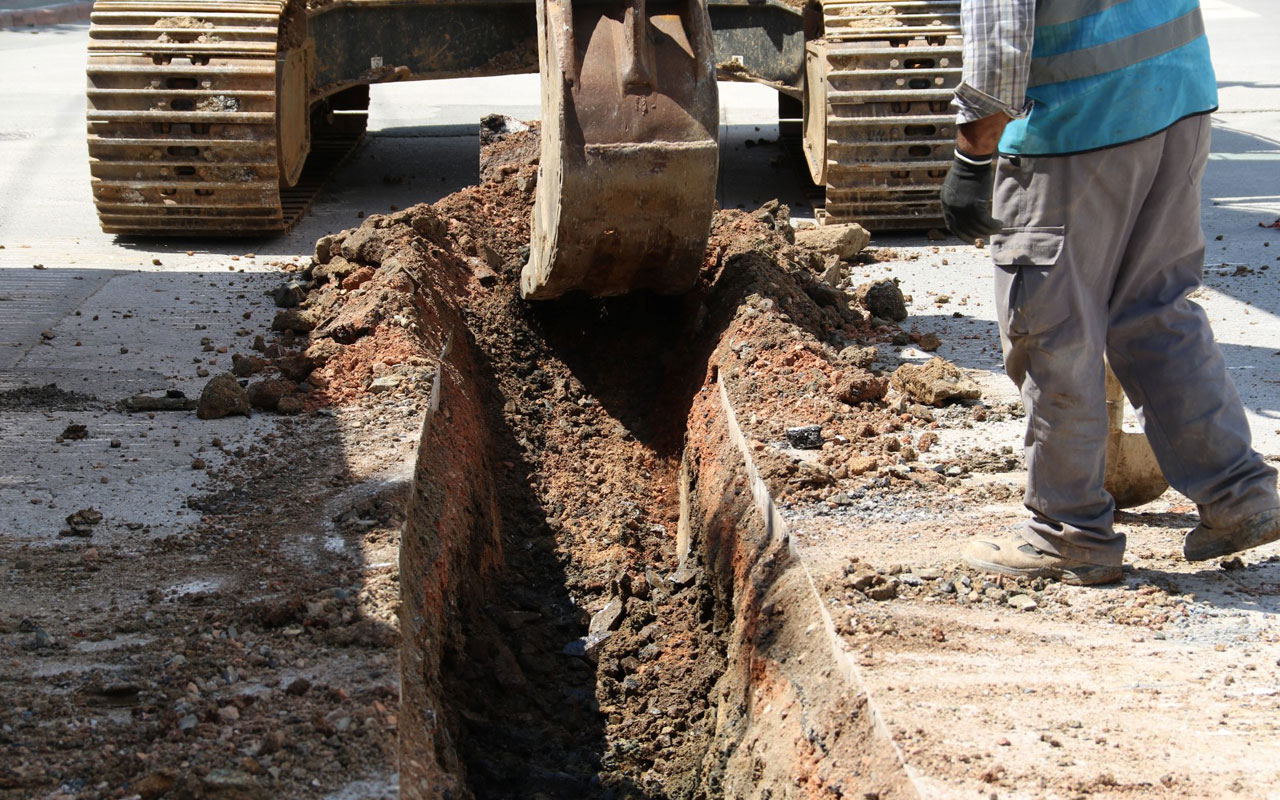 Kocaeli Gebze’de içme suyu altyapı hatları yenileniyor