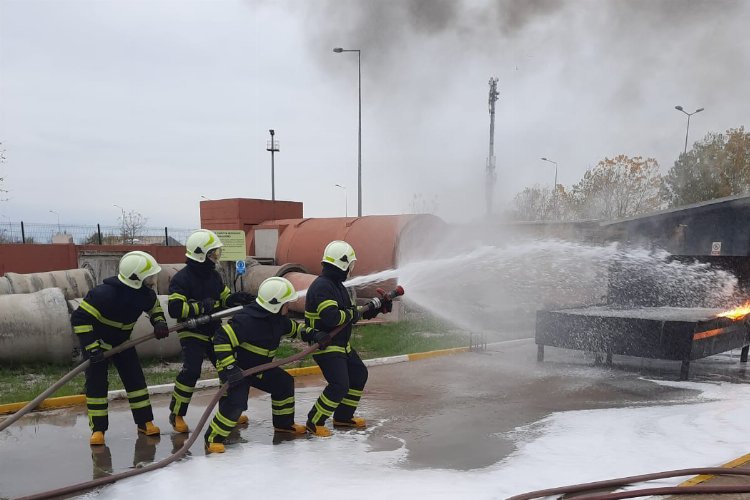 Kocaeli İtfaiyesi’nden hayat kurtaran eğitimler -