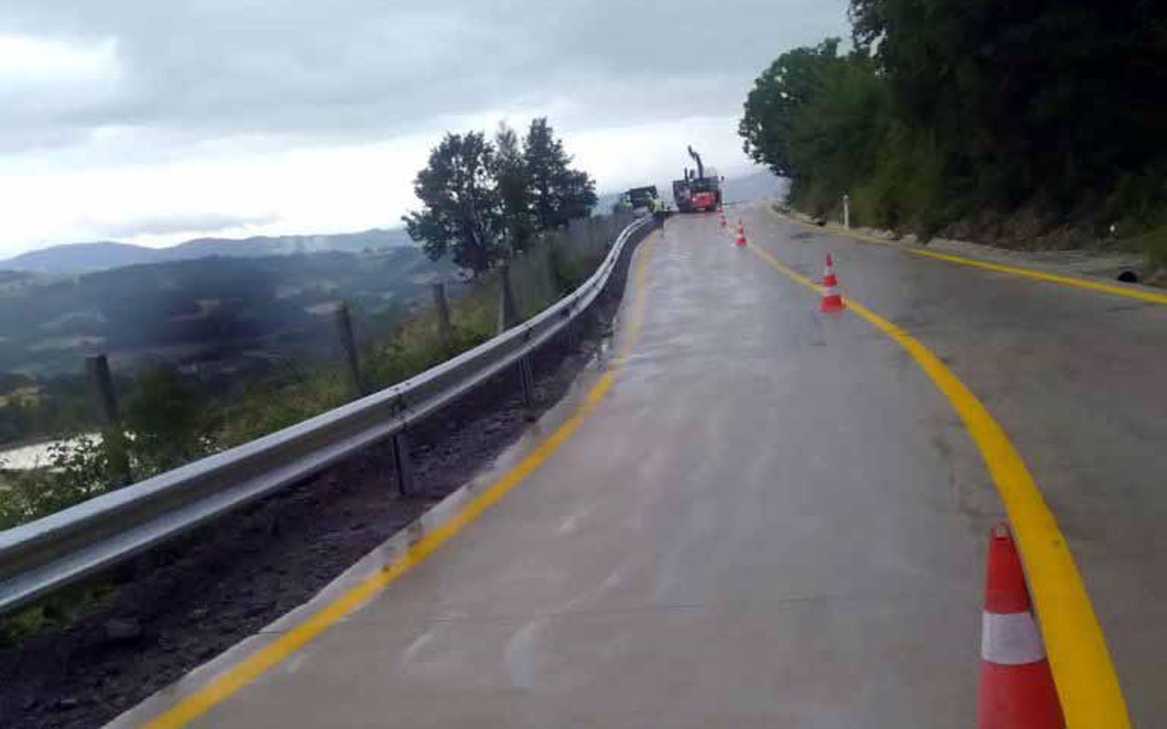 Kocaeli Karamürsel’de kırsal yollar artık daha güvenli