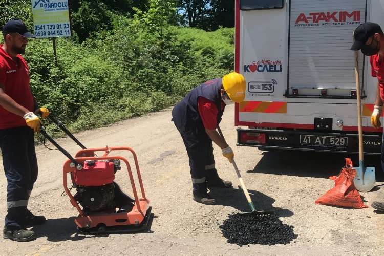 Kocaeli kırsal mahalleleri hizmete doydu -