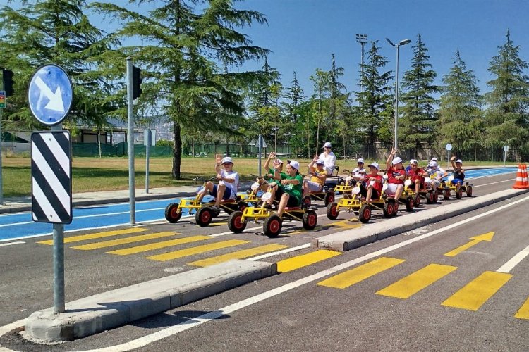 Kocaeli Trafik Eğitim Parkında yaz eğitimleri başladı -