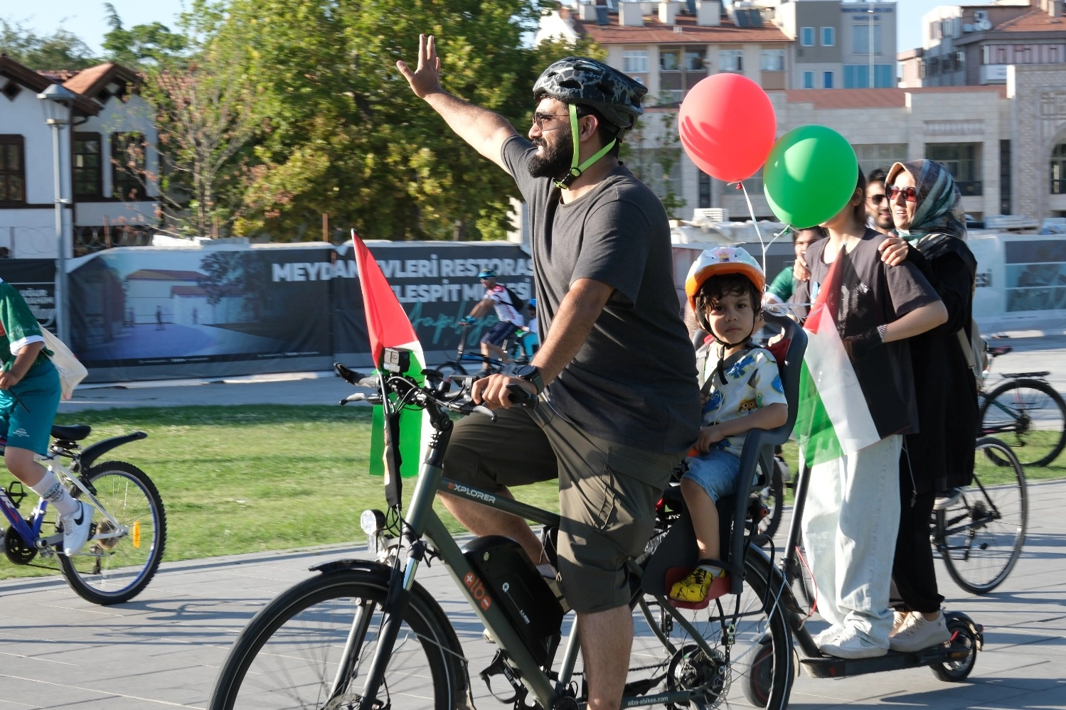 Konya boykota pedalladı -