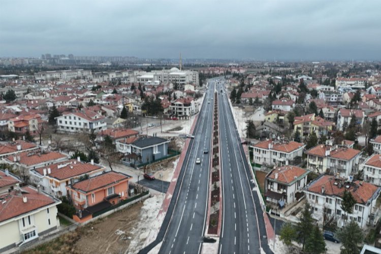 Konya'da Necmettin Erbakan Caddesi’nin bir etabı daha hizmete alındı -