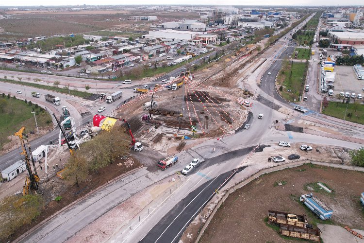 Konya'da Sedirler Köprülü Kavşağı'na temel -