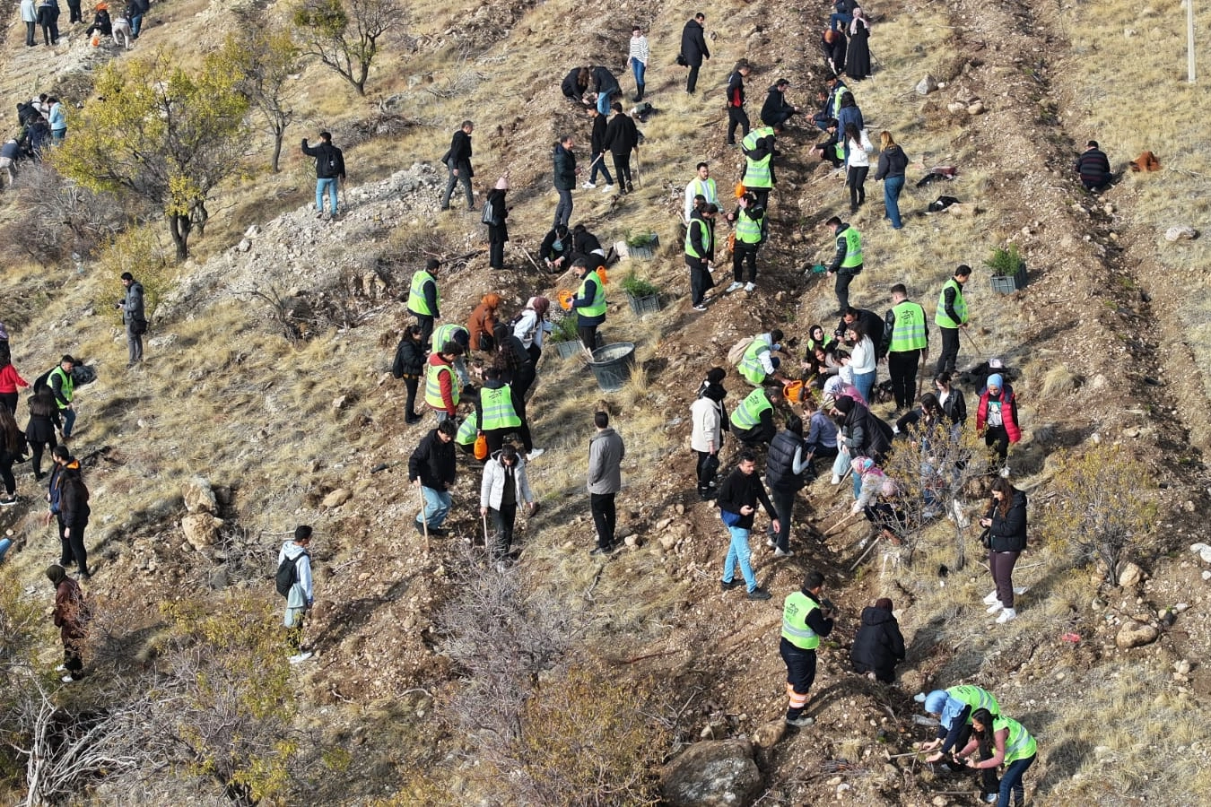 Konya'da üniversiteli gençler 'geleceğe nefes' oldular -