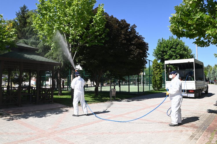 Konya Selçuklu'da haşare ilaçlamasına devam -