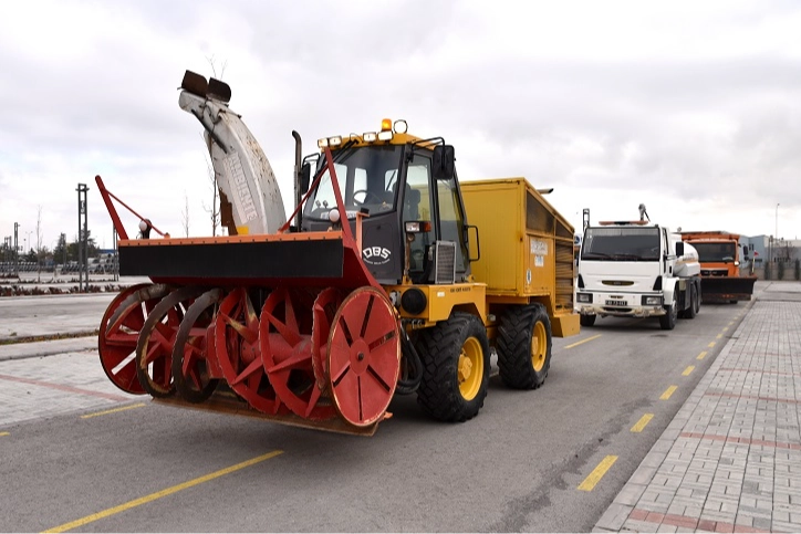 Konya Selçuklu'da kış hazırlığı tamamlandı -