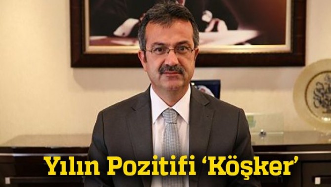 Köşker, Yılın Pozitif Belediye Başkanı