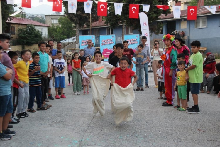 Köy Bizim, Şenlik Bizim! Çocuklar eğlenceye doydu -