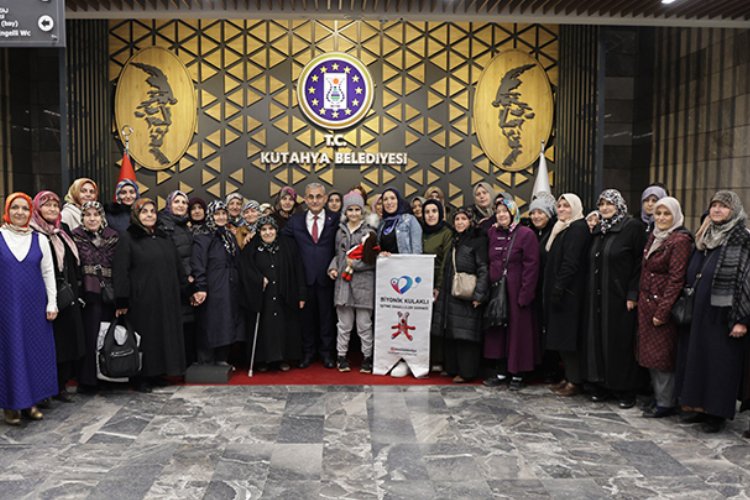 Kütahya'da büyüklerden Başkan Işık'a teşekkür -