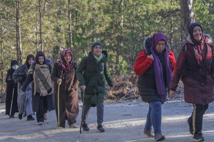 Kütahya'da doğa yürüyüşleri sürüyor -