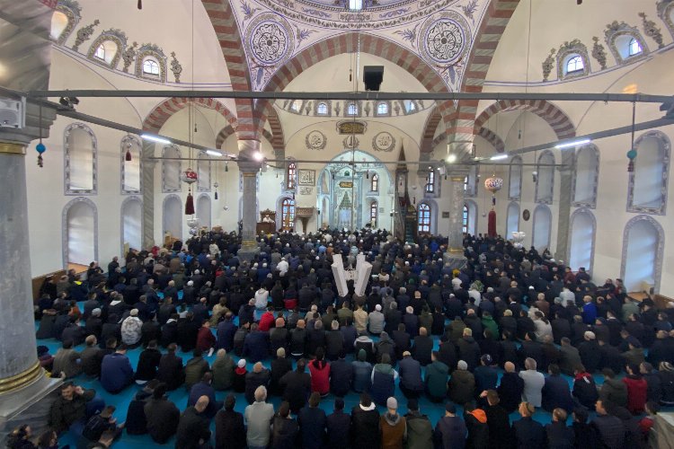 Kütahya Ulu Cami’de bayramlaştı -