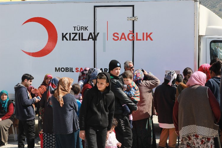 Kızılay Mobil Sağlık ekiplerinin lokasyonları güncelledi -