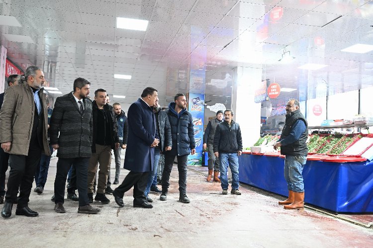 Malatya'da Et-Balık Pazarı'na inceleme -