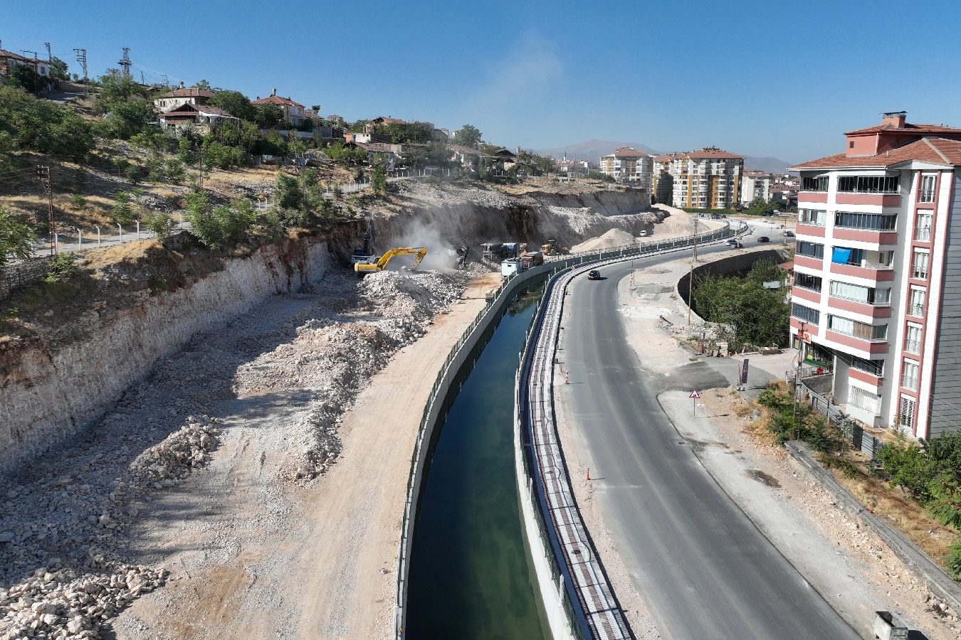 Malatya'da Güney Kuşak Yolu ortaya çıkıyor -