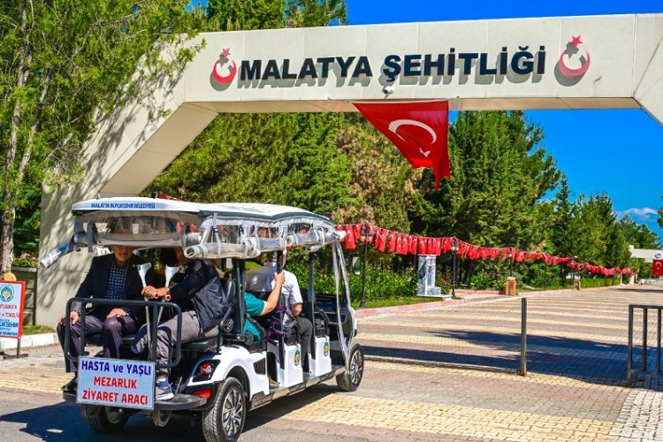 Malatya'da kabir ziyaretlerine ulaşım kolaylığı -