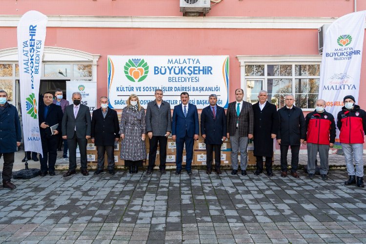 Malatya'dan ilaç yardımı 