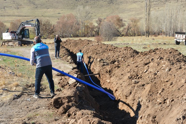 Malatya Hekimhan'da altyapı çalışmaları başladı 