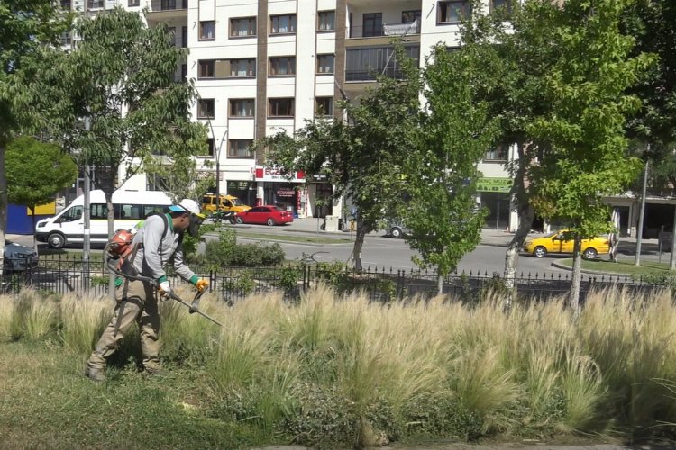 Malatya'nın parklarında bakım ve onarım -