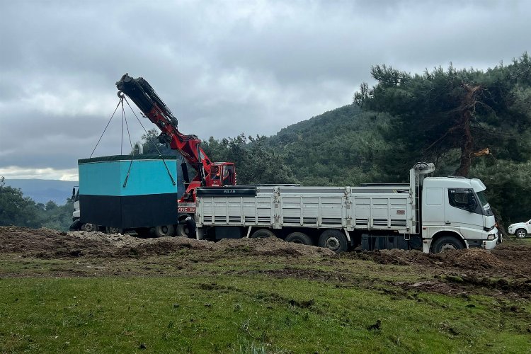 Manisa Akhisar'da Kurtulmuş'a yeni içme suyu deposu -