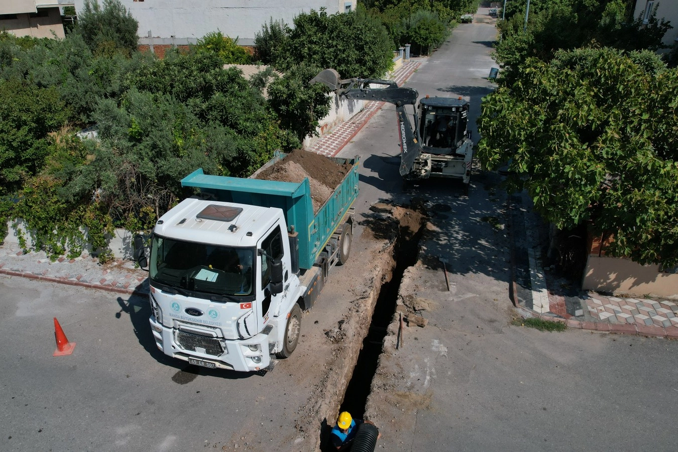 Manisa Akhisar'da sel ve taşkınlara son verecek yatırım -