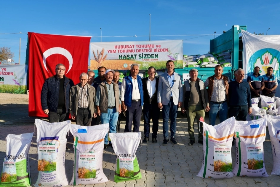 Manisa'da 564 ton tohum üreticilere ulaştı -