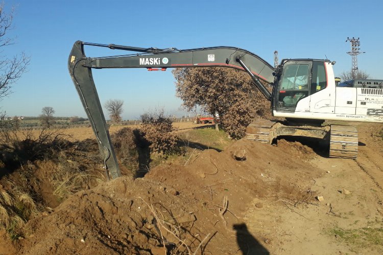 Manisa'da dere yatakları temizlendi -