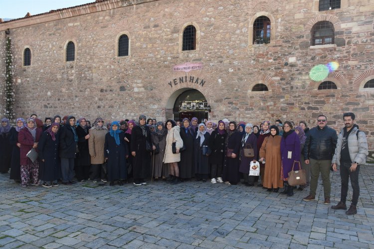 Manisa Saruhanlı kadınlar Büyükşehir'de ağırlandı -