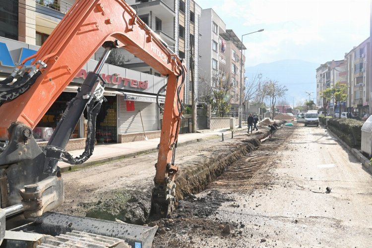 Manisa Şehzadeler'de altyapı çalışmaları sürüyor -