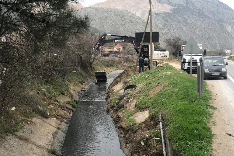 Manisa Şehzadeler'de taşkınlara karşı önlem -