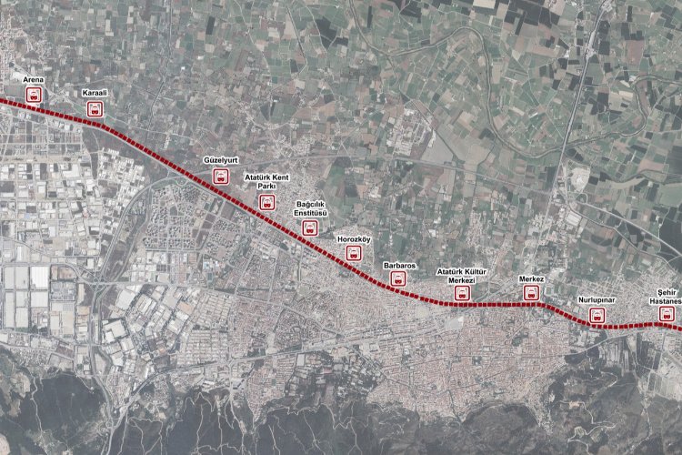 Manisa'ya raylı sistem geliyor -